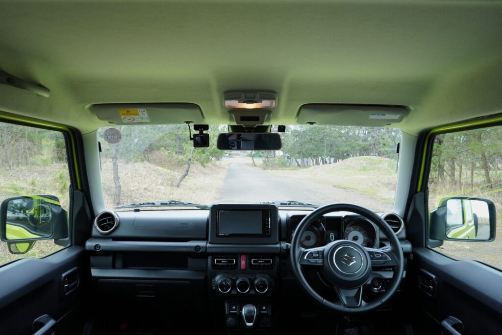 ジムニー LikeOne ショートステー 装着状態 - 比較用 (交換後)